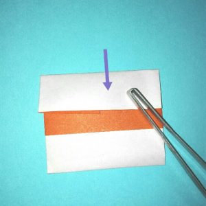 7折り紙お寿司【サーモン＆いくら】立体の簡単な折り方・作り方