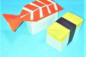折り紙の折り方＋寿司卵＆エビ 33