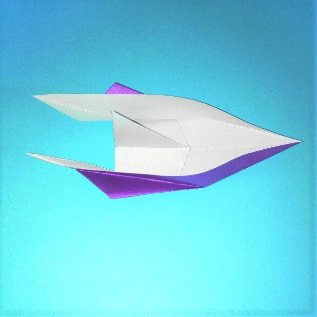 折り紙の折り方+ウィンドボート9