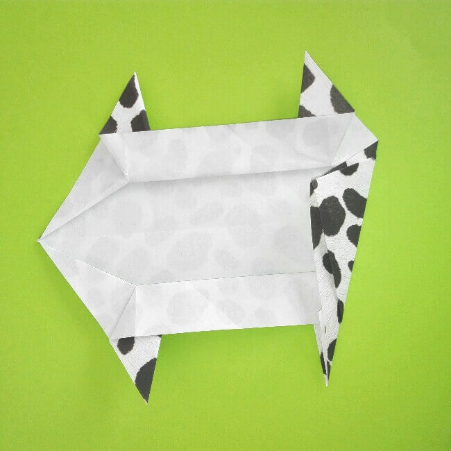 折り紙の折り方+ウシ 10-1