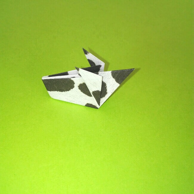 折り紙の折り方+ウシ 20