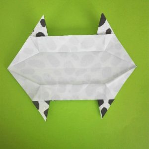 折り紙の折り方+ウシ 9