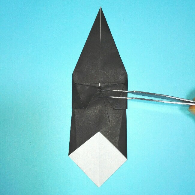 折り紙の折り方+カブトムシ（平面）2枚で簡単 6