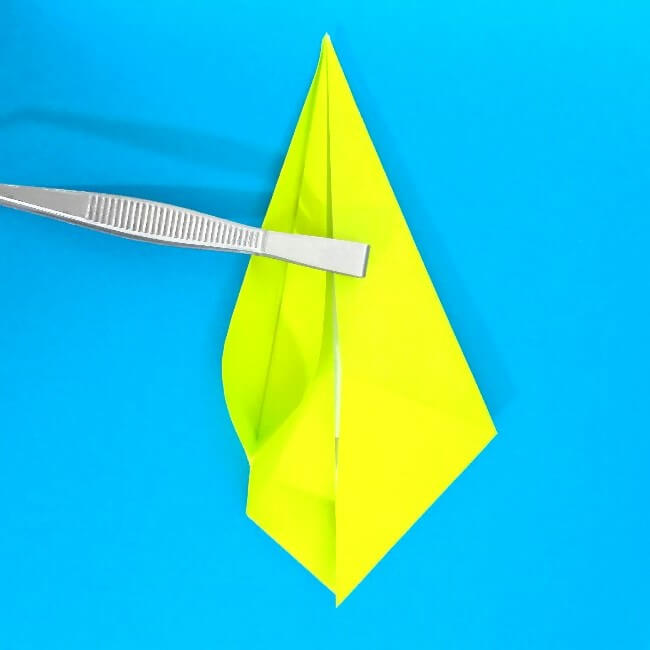 折り紙の折り方+コガネムシ 10-1
