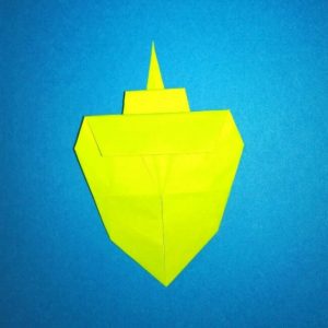 折り紙の折り方+コガネムシ 15