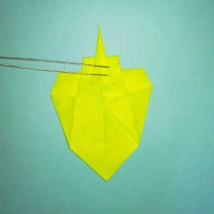 折り紙の折り方+コガネムシ 16