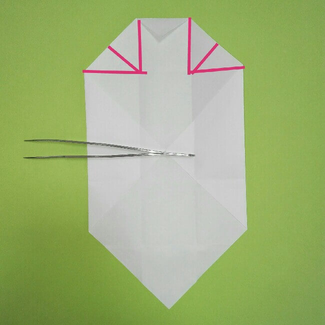 折り紙の折り方+ゴミ収集車（立体） 上7-1