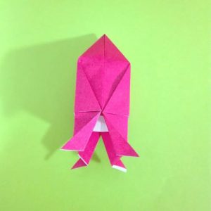 折り紙の折り方+ロケット11