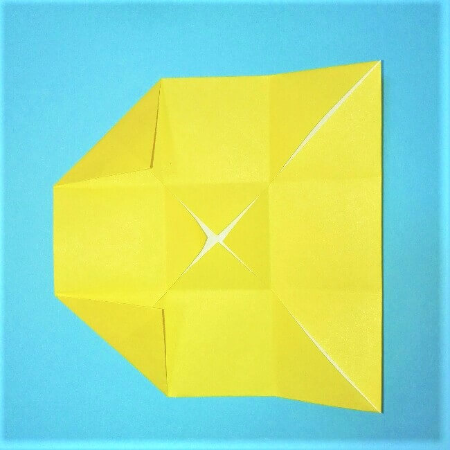 折り紙の折り方+立体ブルドーザー ブレード4