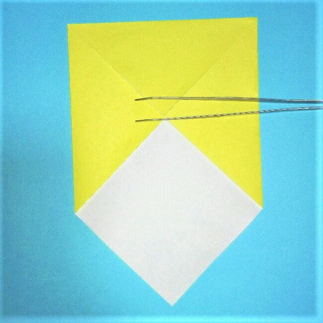 折り紙の折り方+立体ブルドーザー 内 (2)